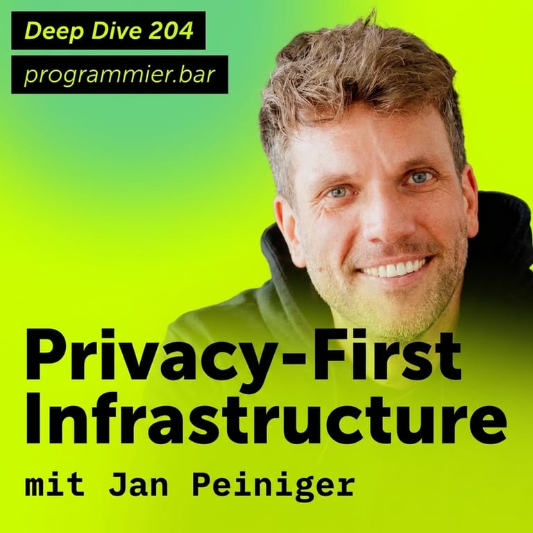 Privacy-First Infrastructure mit Jan Peiniger - episode_cover