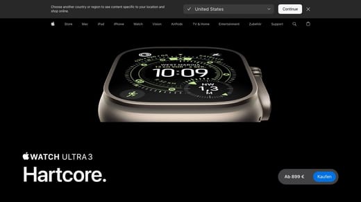 Apple Watch Ultra mit 5G
